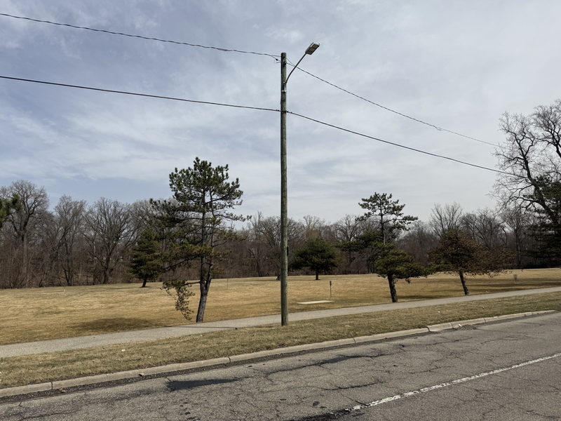 Mott Park Golf Course (Mott Park Disc Golf Course) - March 15 0010 Photo (newer photo)